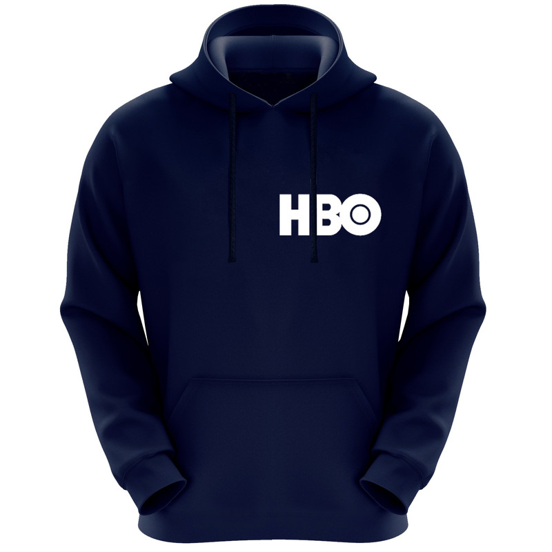 هودی مردانه طرح HBO کد K194 رنگ سرمه ای