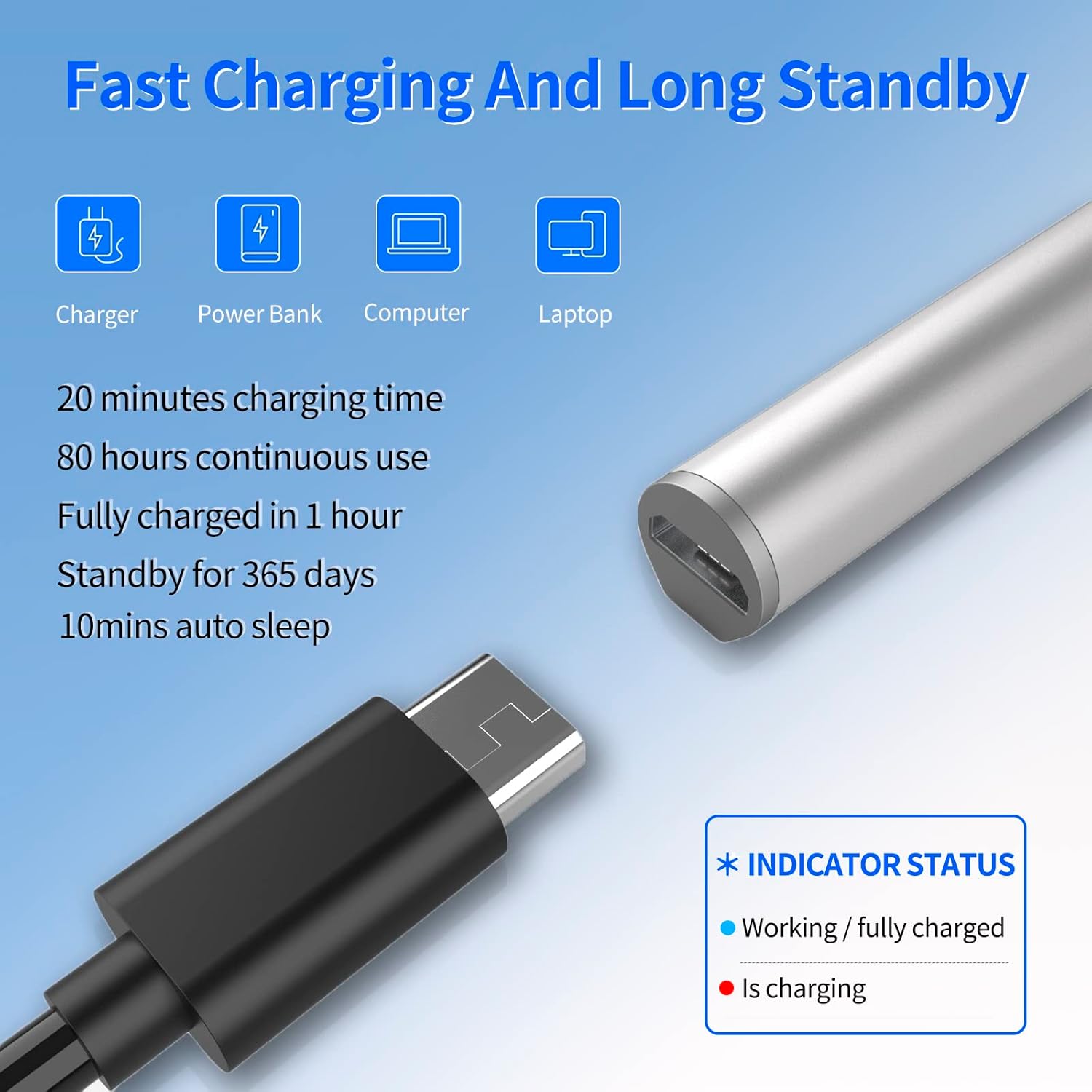 قلم شارژی active stylus - Image 7