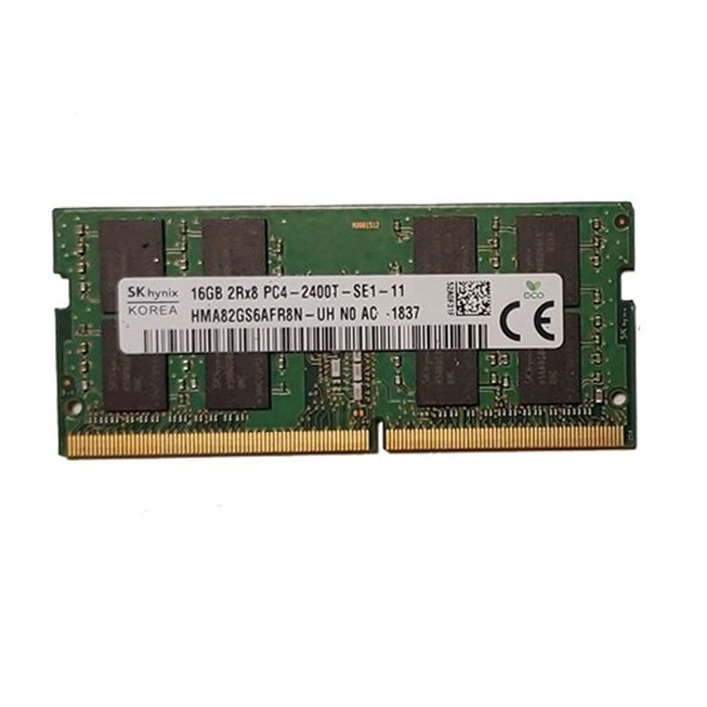 رم لپ تاپ DDR4 تک کاناله 2400 مگاهرتز CL17 اس کی هاینیکس مدل PC4 ظرفیت 16 گیگابایت کره ایی