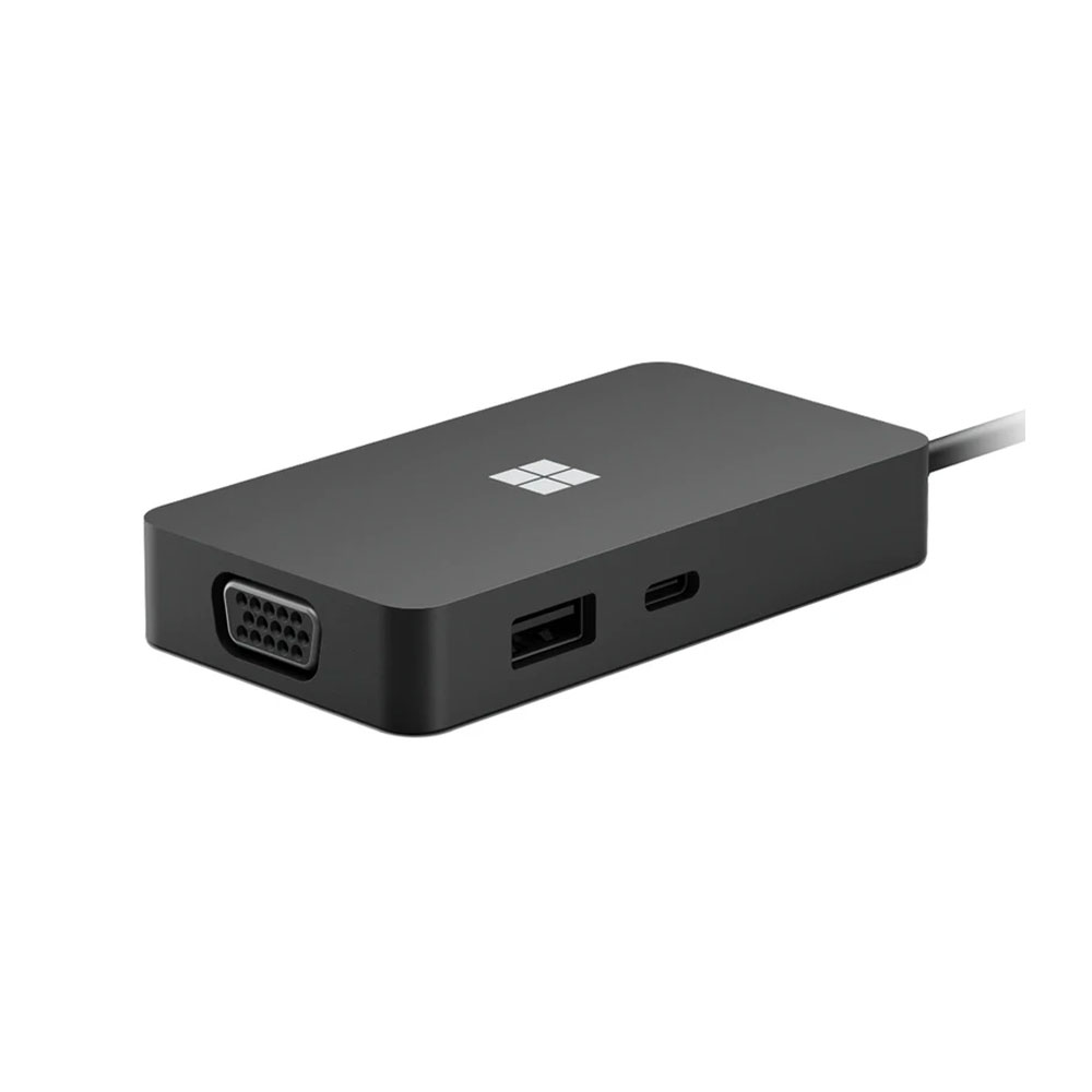 سرفیس داک مایکروسافت مبدل USB-C به HDMI / VGA / LAN / USB-C / USB-A مدل Travel Hub