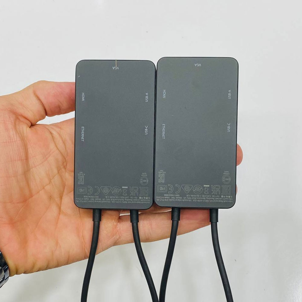 سرفیس داک مایکروسافت مبدل USB-C به HDMI / VGA / LAN / USB-C / USB-A مدل Travel Hub - Image 2